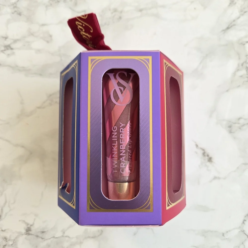 Victoria's Secret 5 P Holiday Lip Gloss Gift Set New